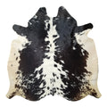 Premium Brazilian Cowhide Rug Tricolor - SIZE 4'-7" x 4'-8"