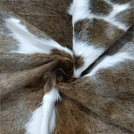 Premium Tricolor Brazilian Cowhide Rug – 5'-6" x 5'-4"