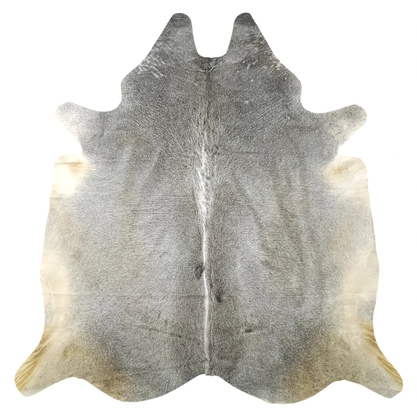Grey Cowhide Rug – 5'-3" x 5'-3"