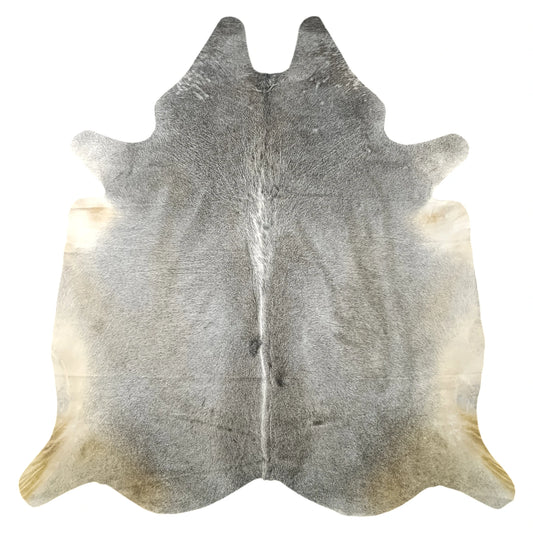 Grey Cowhide Rug – 5'-3" x 5'-3"