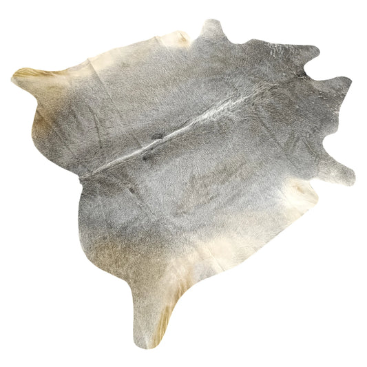 Grey Cowhide Rug – 5'-3" x 5'-3"