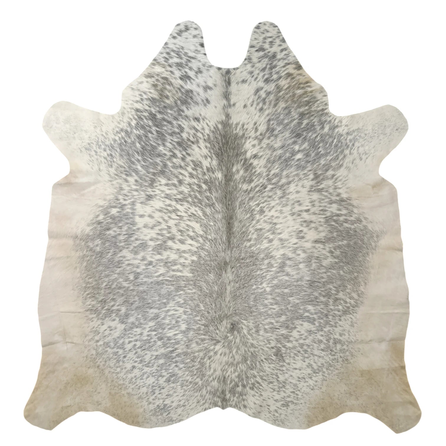 Grey salt and pepper Cowhide Rug – 5'-1" x 5'-0"