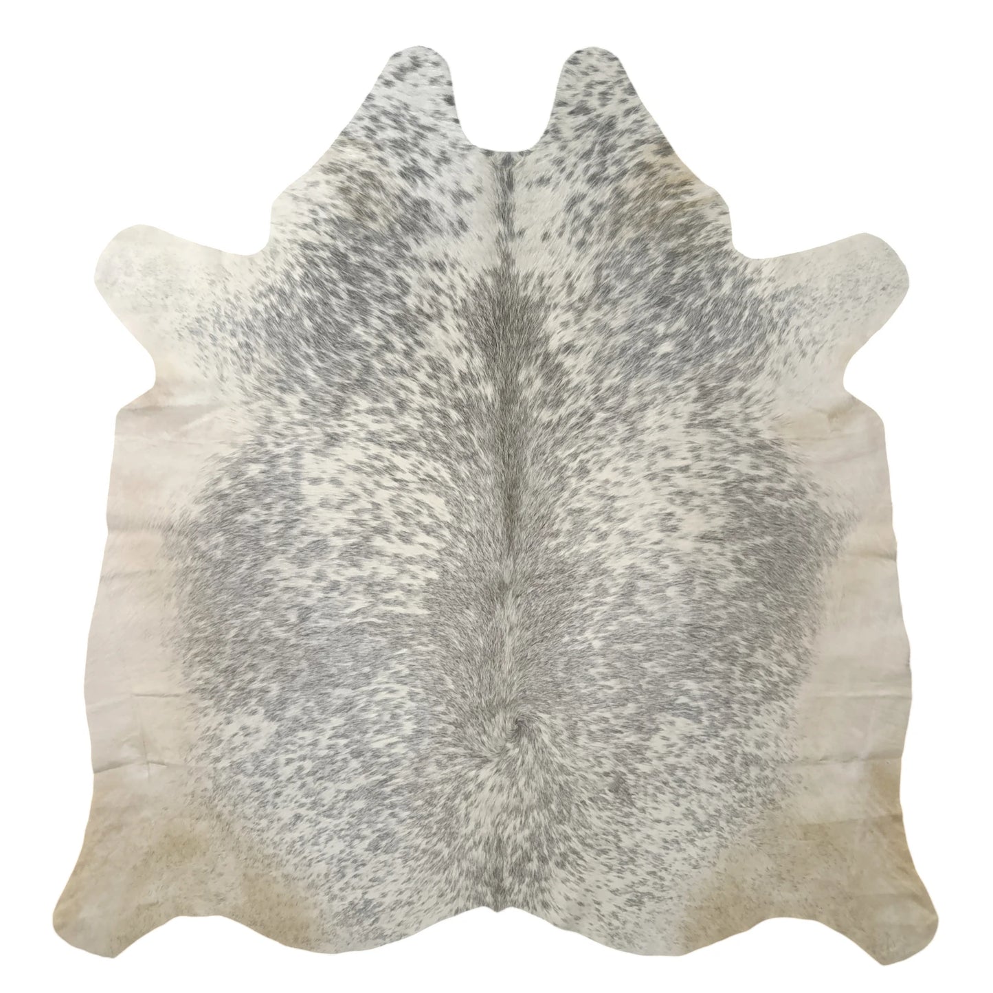 Grey salt and pepper Cowhide Rug – 5'-1" x 5'-0"