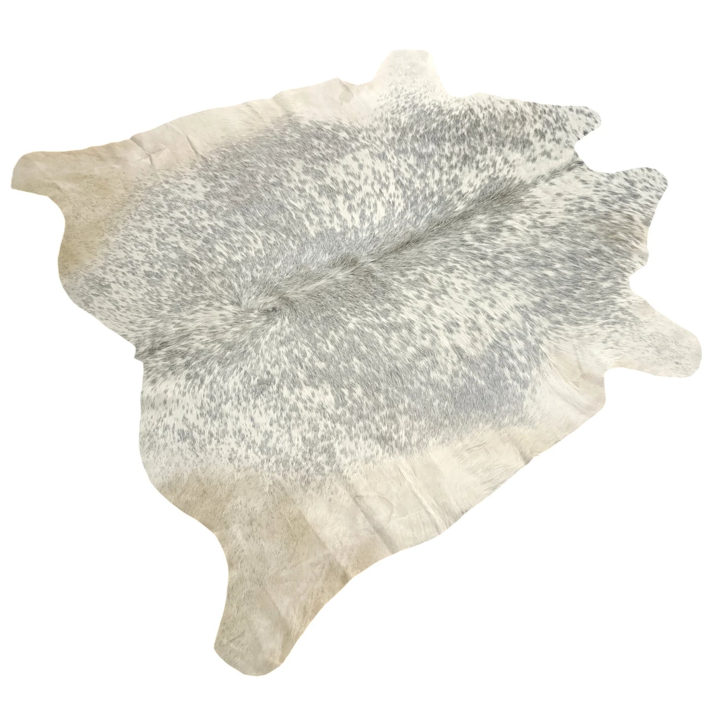 Grey salt and pepper Cowhide Rug – 5'-1" x 5'-0"