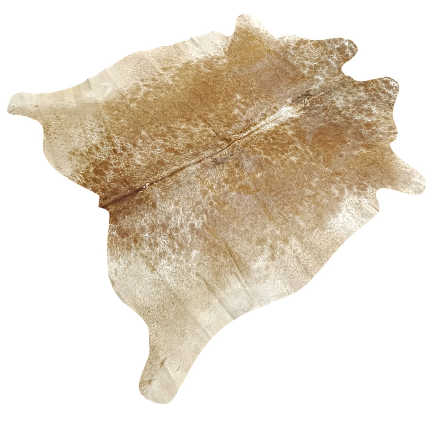 Brown salt and pepper Cowhide Rug – 4'-9" x 5'-0"
