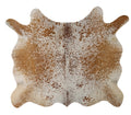 Brown salt and pepper Cowhide Rug – 5'-7" x 4'-9"