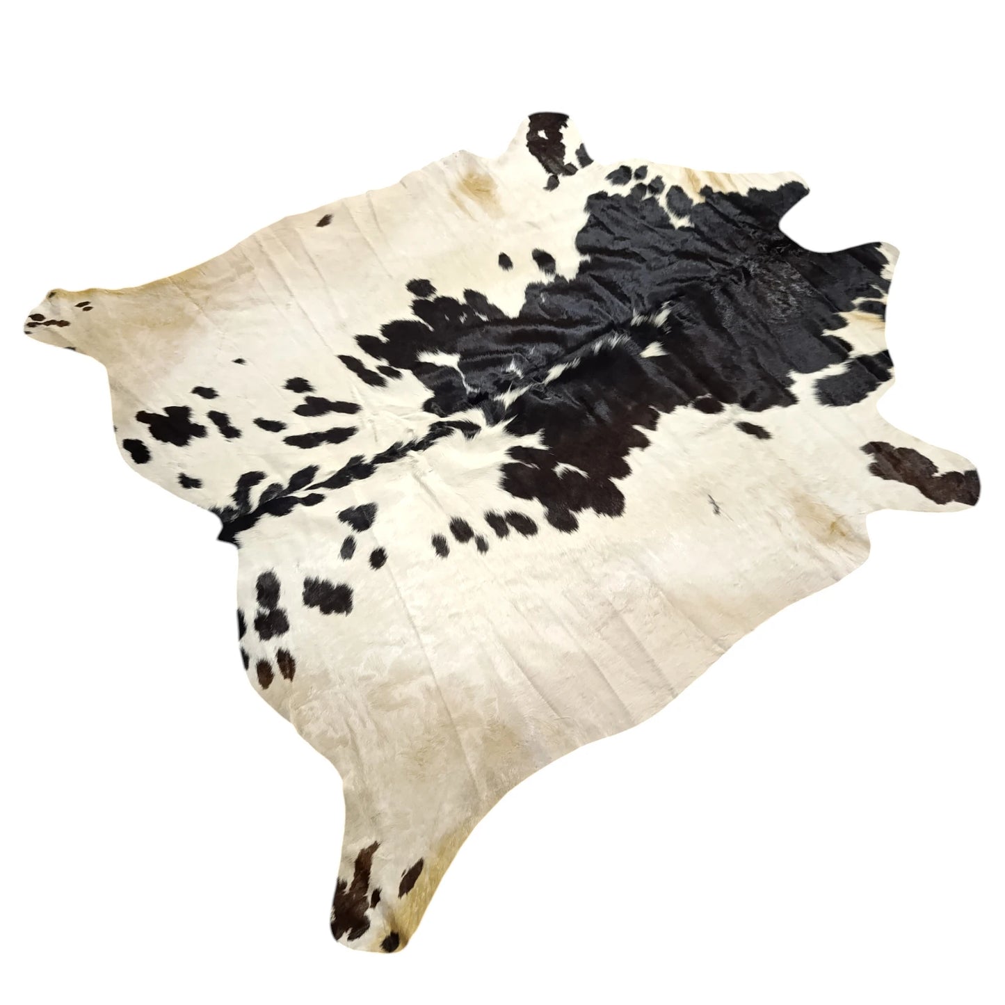 Premium Brazilian Cowhide Rug Black Salt and pepper