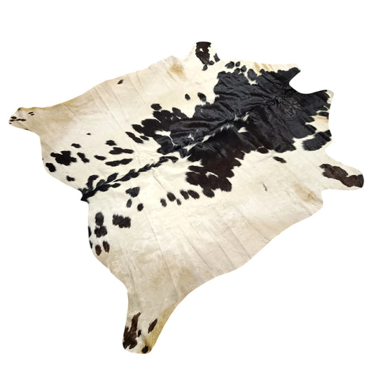 Premium Brazilian Cowhide Rug Black Salt and pepper
