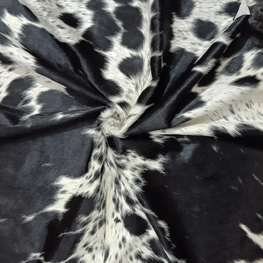Premium Brazilian Cowhide Rug Salt and pepper
