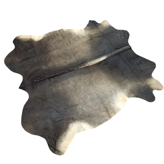 Grey Cowhide Rug – 4'-11" x 4'-7"