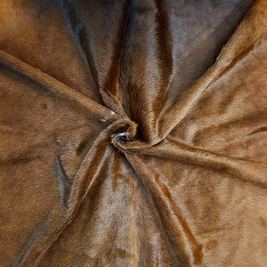Premium 100% Genuine Cowhide Rug American Style Brown and White