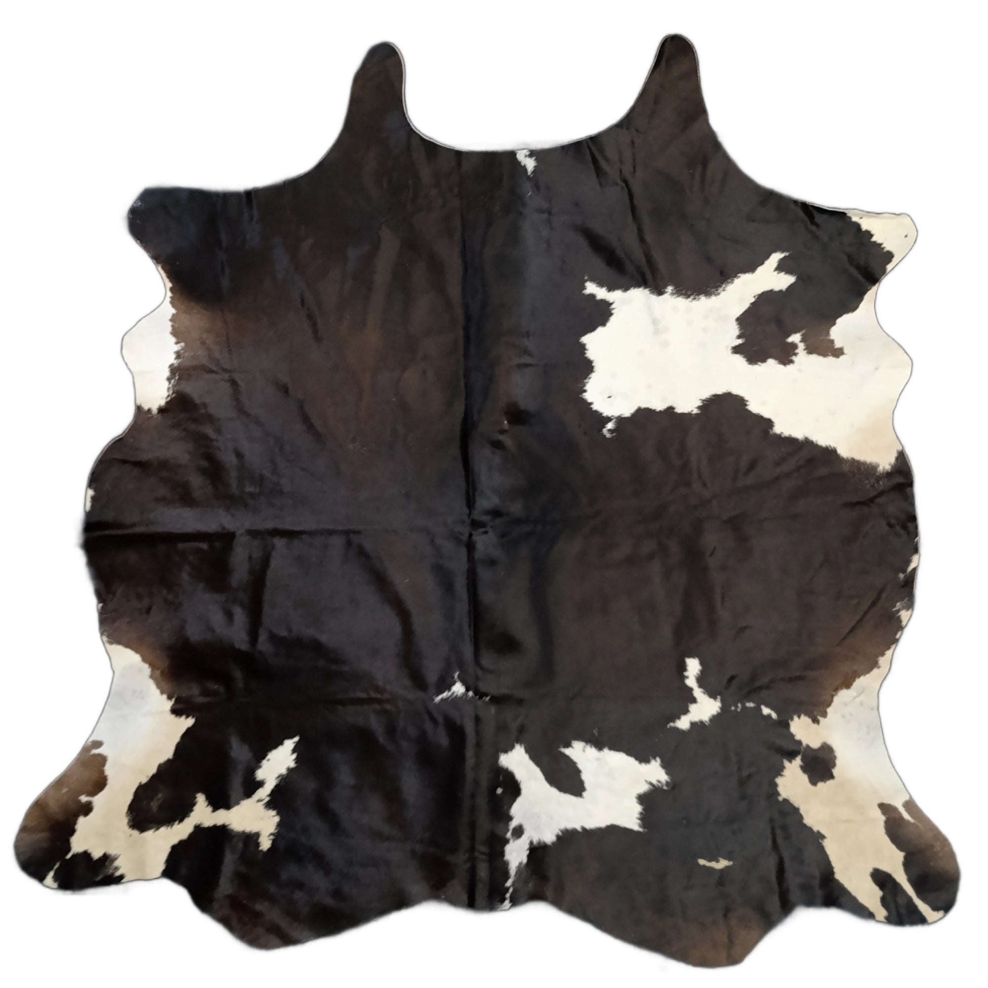 Obsidianus Genuine Natural Cowhide Rug Black & White