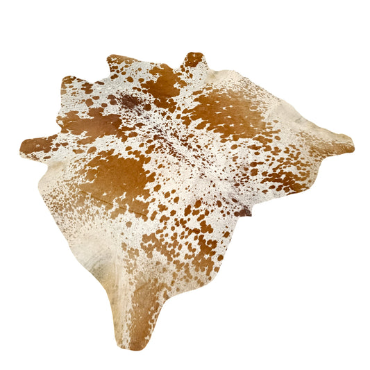 Sienna Field Genuine Natural Cowhide Rug Brown Speckled