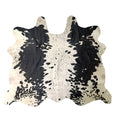 Premium Black Salt and pepper, Black salt and pepper Brazilian Cowhide Rug