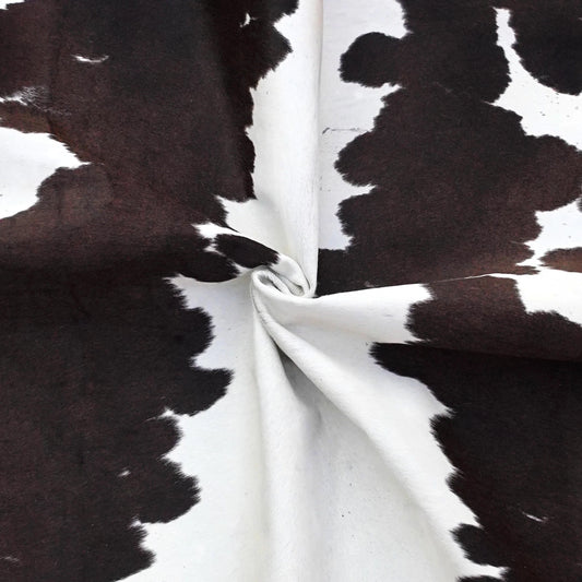 Cowhide Rug Deep Brown & Black